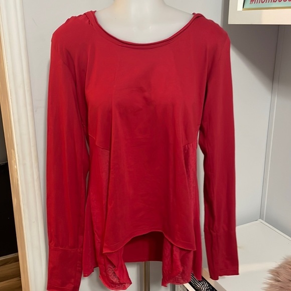 Prana Tops - Prana Red Sweatshirt size M